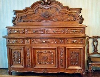 credenza barocco piemontese 