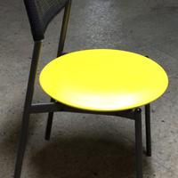 Sedia Lema in metallo L26 per cameretta anni 80-90