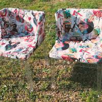 Kartell 2 Poltrone Mademoiselle By Philippe Starck