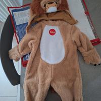 Costume carnevale leone Trudi 6-12 mesi