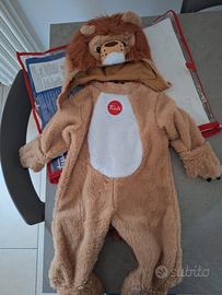 Costume carnevale leone Trudi 6-12 mesi
