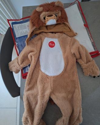 Costume carnevale leone Trudi 6-12 mesi