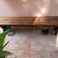 Panca in legno massiccio