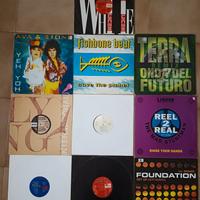 Lotto 10 dischi vinili musica commerciale anni 90 