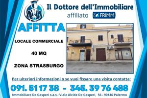 Locale commerciale 40 mq zona Strasburgo