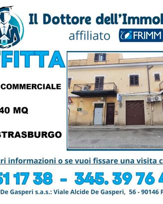 Locale commerciale 40 mq zona Strasburgo