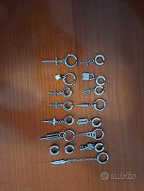 Orecchini finti uomo