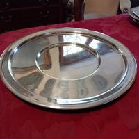 Piatto da portata silver plate Argenteria Porciani