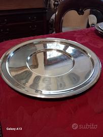 Piatto da portata silver plate Argenteria Porciani