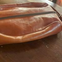 porta scarpe in pelle