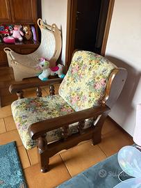 Poltrona in legno