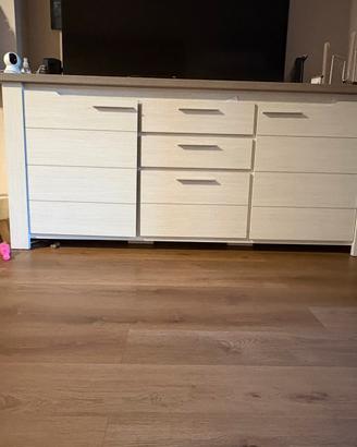Madia credenza bicolore conforama