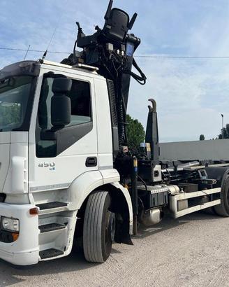 IVECO IVECO STRALIS 450 SCARRABILE USATO CON GRU
