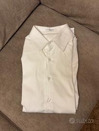 Camicia sagomata, bianca, taglia XXL