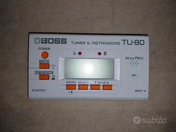 BOSS TUNER & METRONOME TU-80