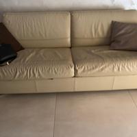 Divano letto in pelle Chateau d’ax