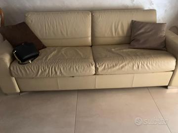 Divano letto in pelle Chateau d’ax