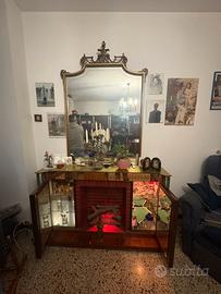Mobile vintage con specchio