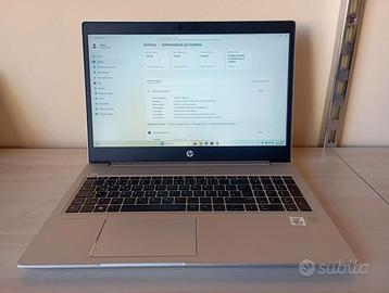 NoteBook HP 450 G7 i5-8/256GBssd ricondizionato