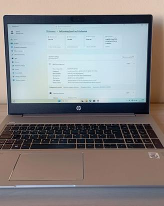 NoteBook HP 450 G7 i5-8/256GBssd ricondizionato