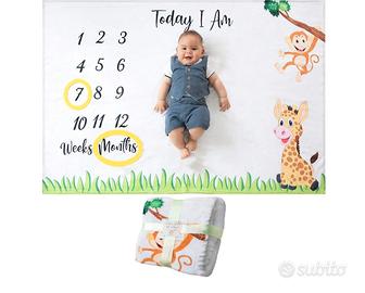 coperta mesi neonato unisex 
