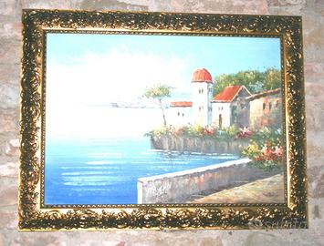 Dipinto su tela con cornice