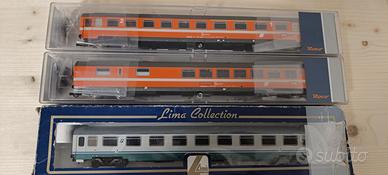 Carrozze Lima collection e Roco scala H0