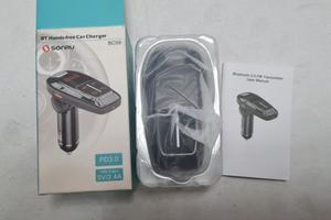 🎶 Autoradio FM Bluetooth SONRU BC59 Vivavoce 🚗