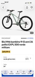 Bici Mountain Bike