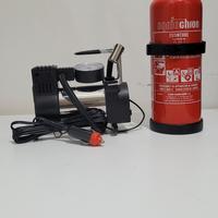 ESTINTORE E COMPRESSORE AUTO 12V