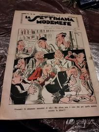 1933 la settimana Modenese Ill. Molinari