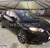 Nissan micra ricambi musata 2017 2018 2019