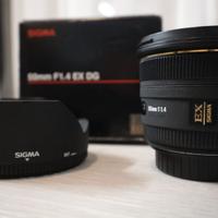 Canon Sigma 50mm f/1.4 EX DG HSM