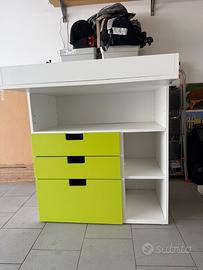 Fasciatoio Ikea Smastad con cassetti