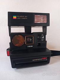polaroid 600 land camera, autofocus 660