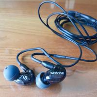 Cuffie auricolari Shure SE215-K-E come nuovi