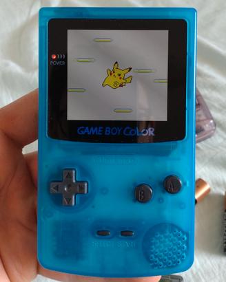 Gameboy color LCD e giochi