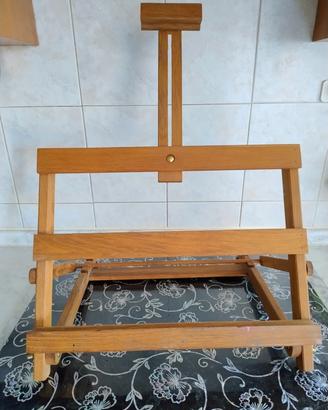 cavalletto da tavolo per disegno e dipingere