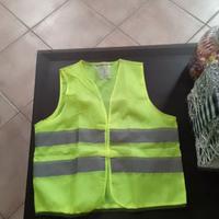 Giubbotto catarifrangente x bambino bici e auto
