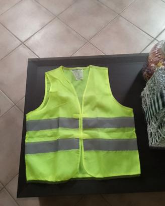 Giubbotto catarifrangente x bambino bici e auto