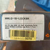 Bulloni ruota, lung nut M12 x 1.5