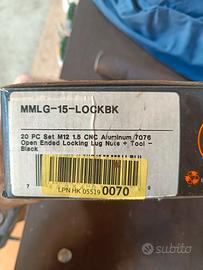 Bulloni ruota, lung nut M12 x 1.5