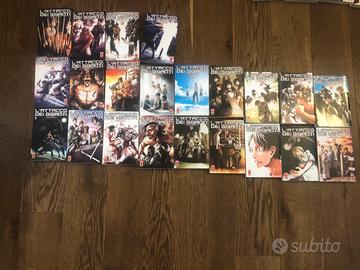 Fumetto -L ATTACCO DEI GIGANTI lotto 22 fumetti