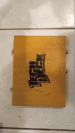 Tech deck half pipe fingerboard rampa skate bmx