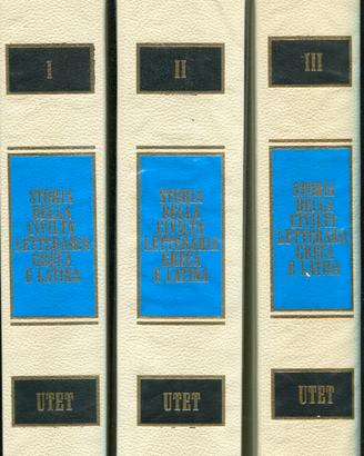Storia della civiltà letteraria greca e latina