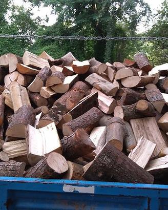 legna da ardere solo secca sia mista che quercja