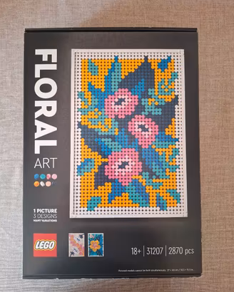 LEGO Art 31207 Floral Art – Nuovo Sigillato
