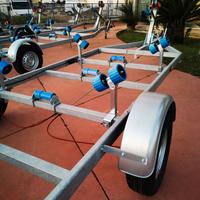 Carrello 10 q pronta consegna luci led e rulli