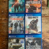 Set giochi PS4