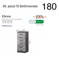 Settimanale, settimino, perfetto